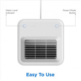 smartmi Cool Mist Humidifiers for Bedroom, Evaporative Room Humidifiers for Bedroom, 4L Top Fill Smart Humidifiers for Baby Kids, Baby Humidifiers No-Mist Whisper-Quiet Operation, APP Control