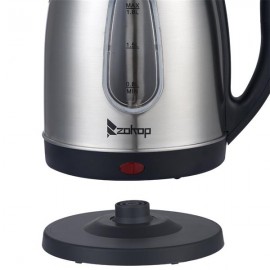 ZOKOP HD-1802S 220V 2000W 1.8L Stainless Steel Electric Kettle with Water Window
