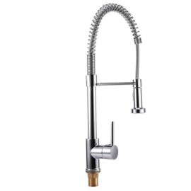 Pull out Type 360 Degrees Rotation Water Faucet Kitchen Water Tap with Dual Function Sprayer